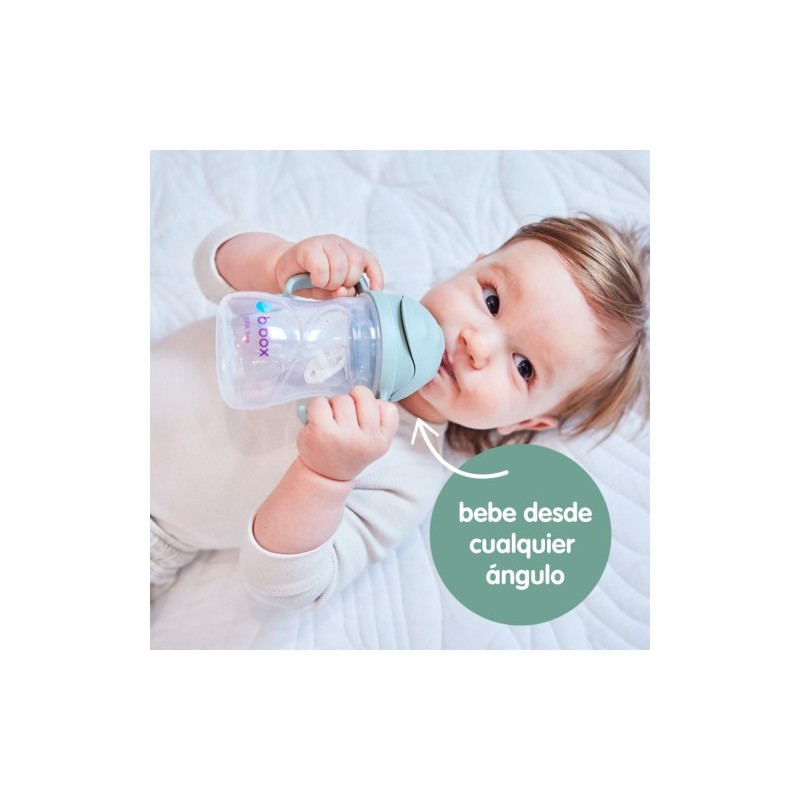 Taza con pajita flexible con pesa - Sage