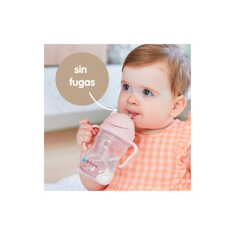Taza con pajita flexible con pesa - Sage