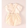 Conjunto bordado bebe 2 p José Varón