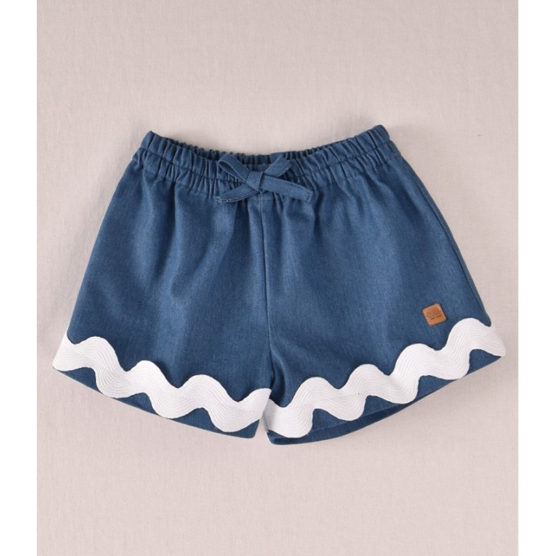 Pantalon corto vaquero niña Jose Varon