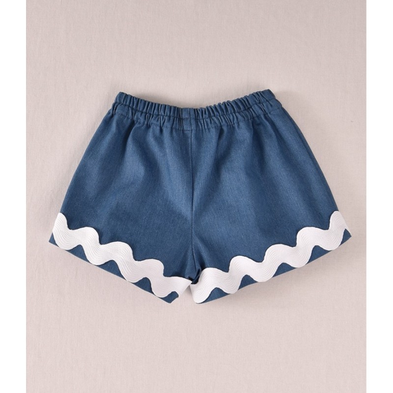 Pantalon corto vaquero niña Jose Varon