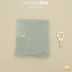 Toquilla calada verde hoja Pangasa