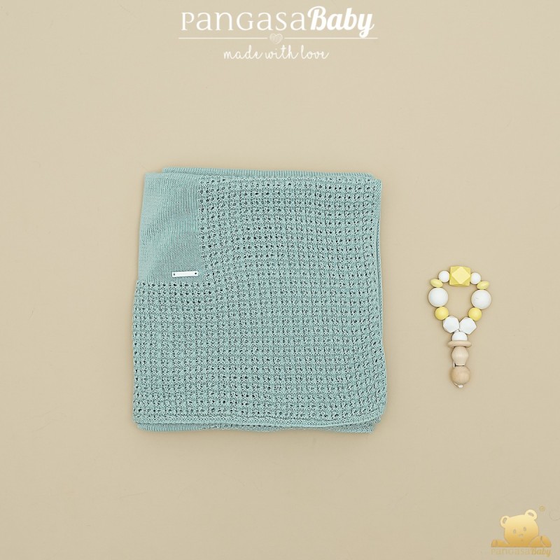 Toquilla calada verde menta Pangasa