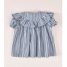 Blusa niña rayas azules Jose Varon