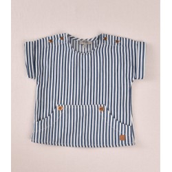 Blusa bebe rayas azules Jose Varon