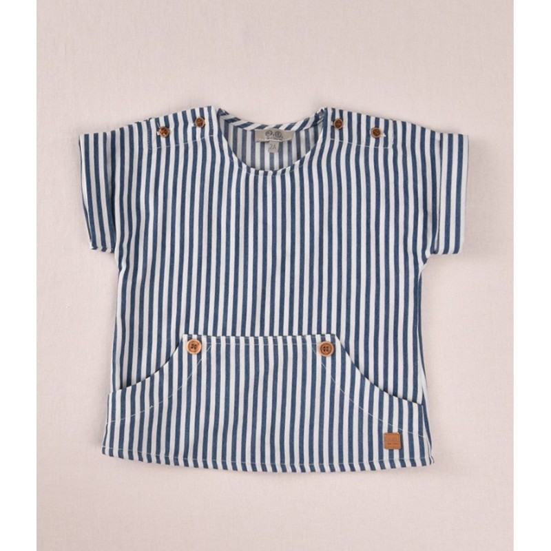 Blusa bebe rayas azules Jose Varon