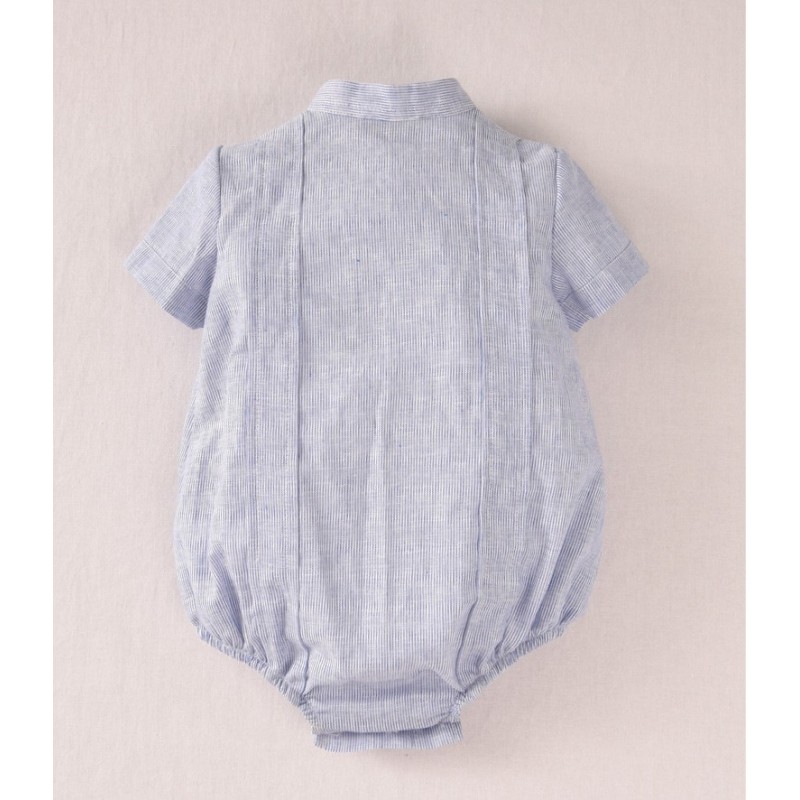 Pelele bolsillos bebe azul Jose Varon