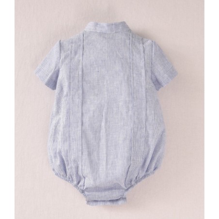 Pelele bolsillos bebe azul Jose Varon