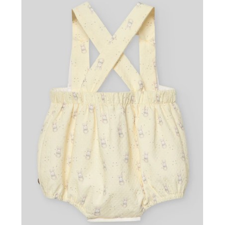 Peto corto niño conejitos albor Paz Rodriguez