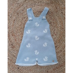 Peto punto celeste cua cua Paz Rodriguez