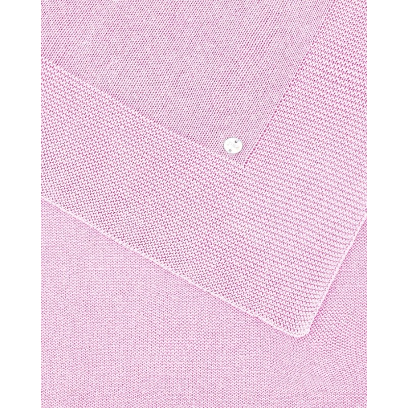 Manta-toca básica "Esencial" rosa tiza Paz Rodríguez