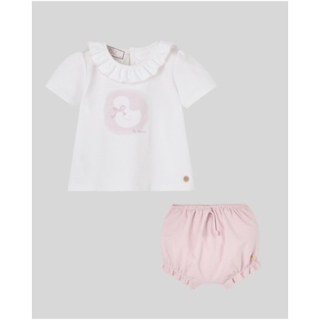 Conjunto camiseta + braga "Cua Cua" Paz Rodríguez