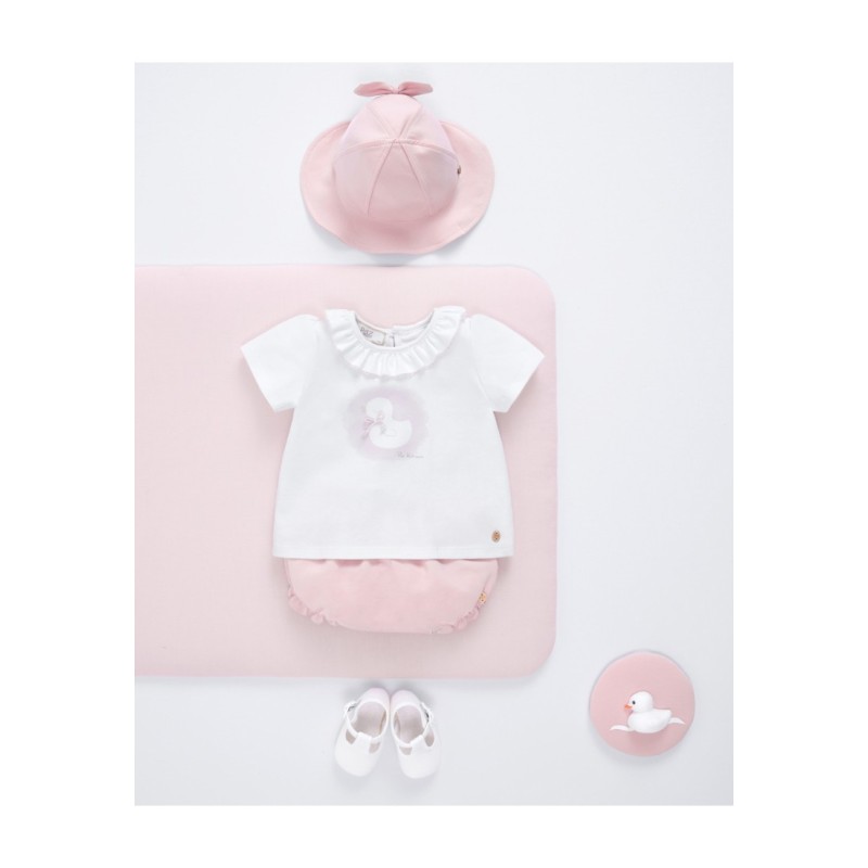 Conjunto camiseta + braga "Cua Cua" Paz Rodríguez