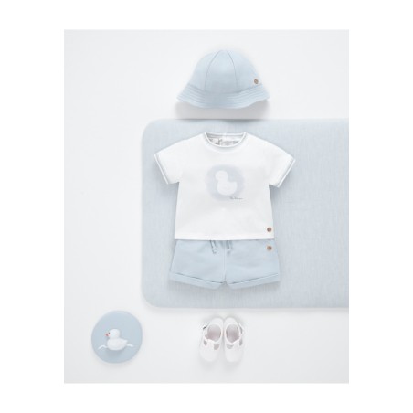 Conjunto camiseta + pantalón "Cua Cua" Paz Rodríguez