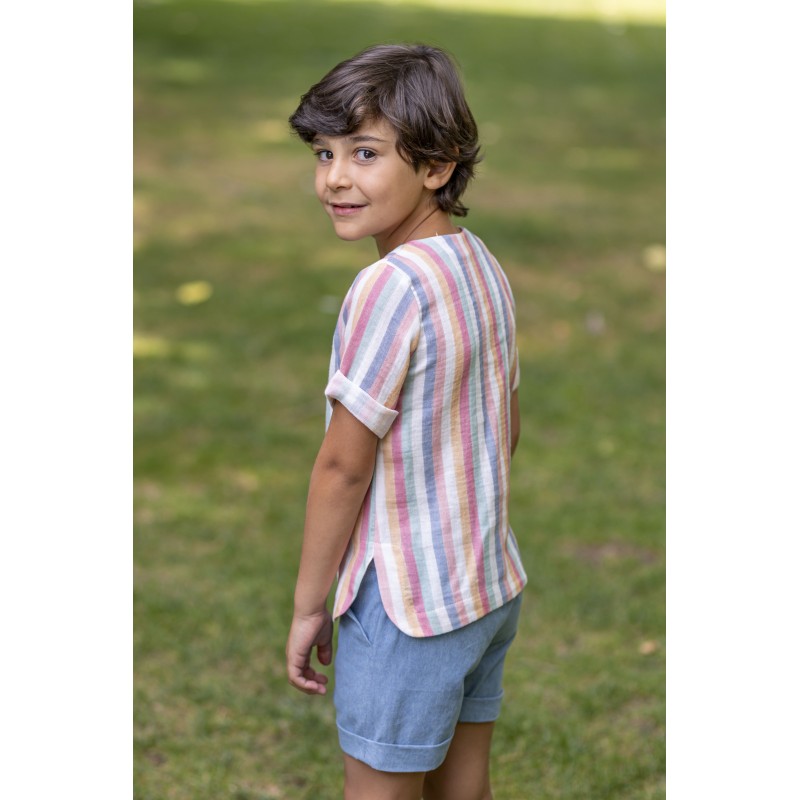 Camisa niño rayas linet Boetie