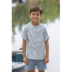 Camisa niño rayas azahar Boetie