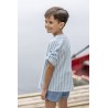 Camisa niño rayas azahar Boetie