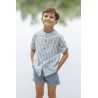 Camisa niño rayas azahar Boetie