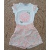 Conjunto niña naranja
