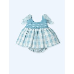 Jesusin y braguita lazos hombro vichy oasis