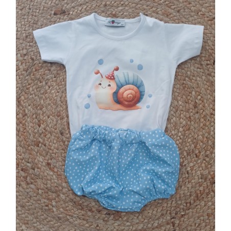 Conjunto niño caracol