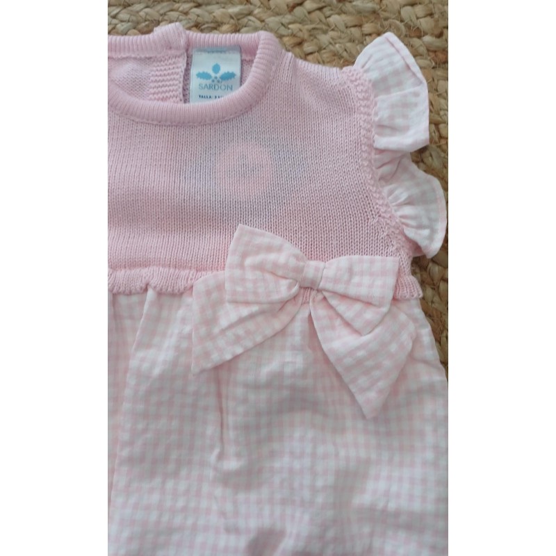 Pelele ranita familia Noemi rosa