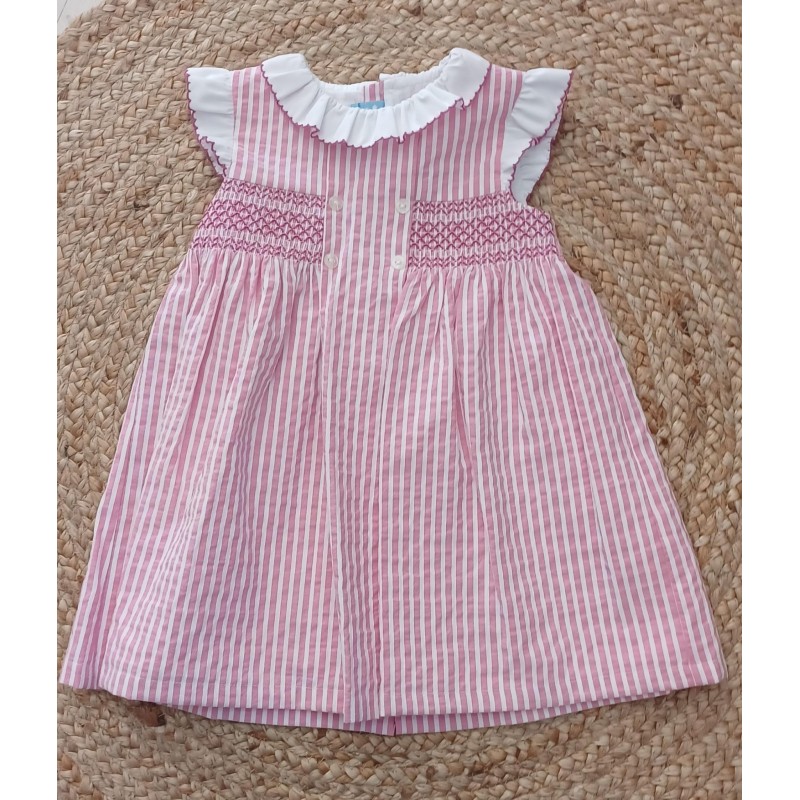 Vestido rayas familia Aitana