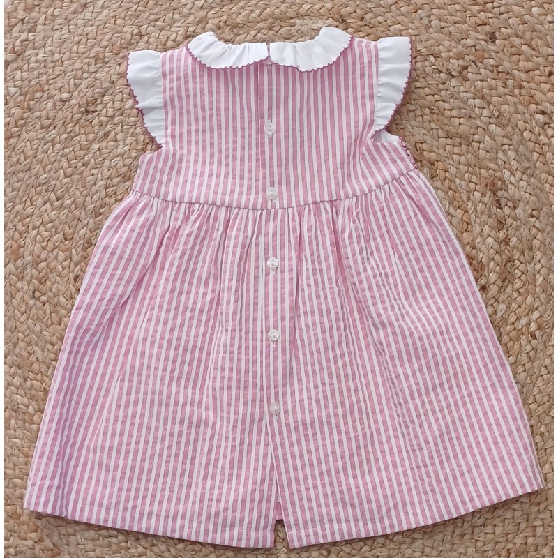 Vestido rayas familia Aitana