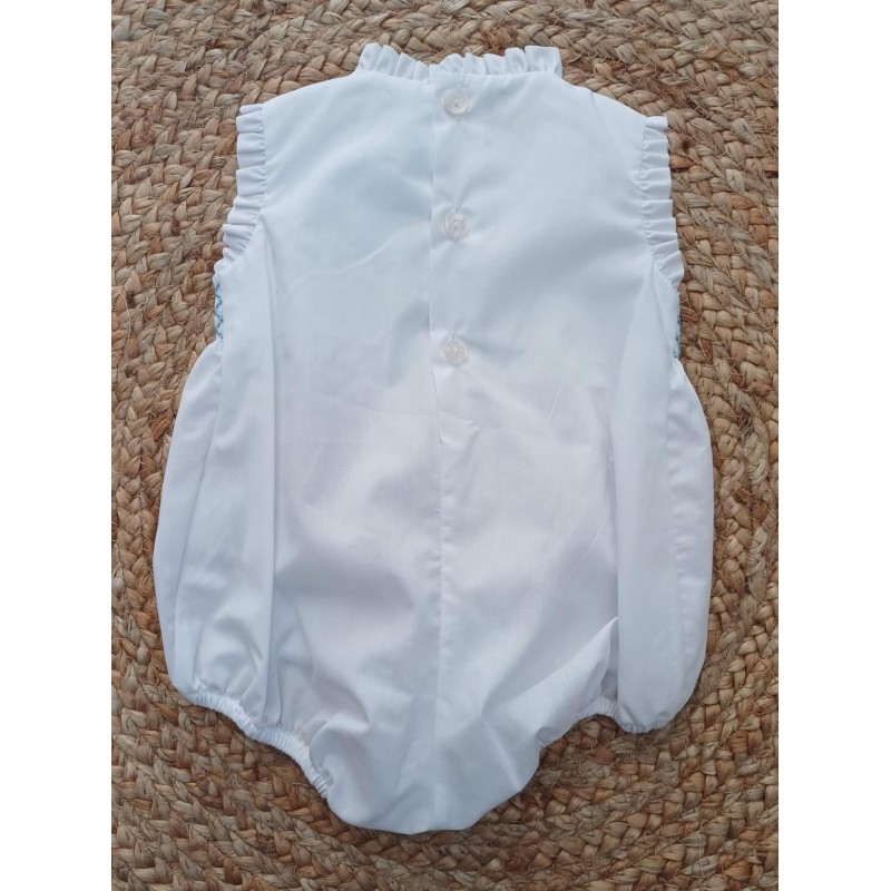 Ranita blanca y celeste familia Basica