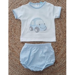 Conjunto 2p braga familia coche