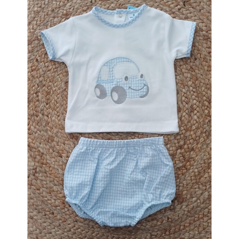 Conjunto 2p braga familia coche