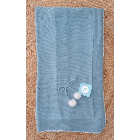 Toquilla familia Ines azulado