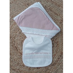 Capa baño y babero Familia Elena