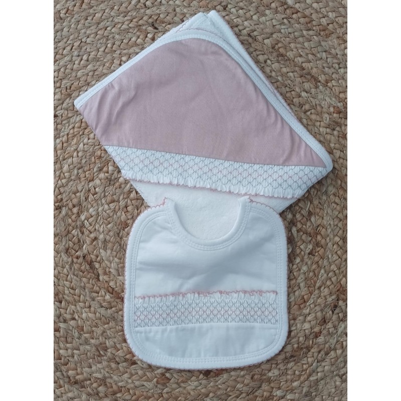 Capa baño y babero Familia Elena