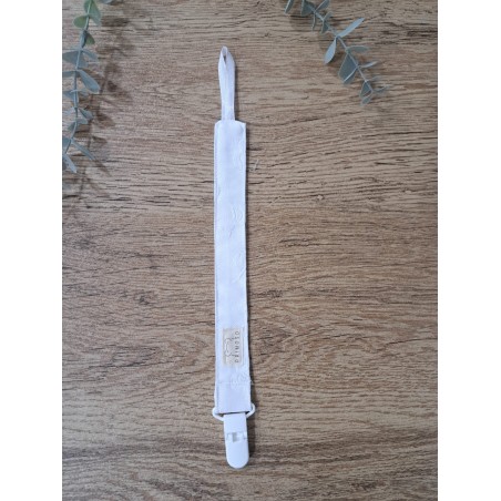 Chupetero bordado pato