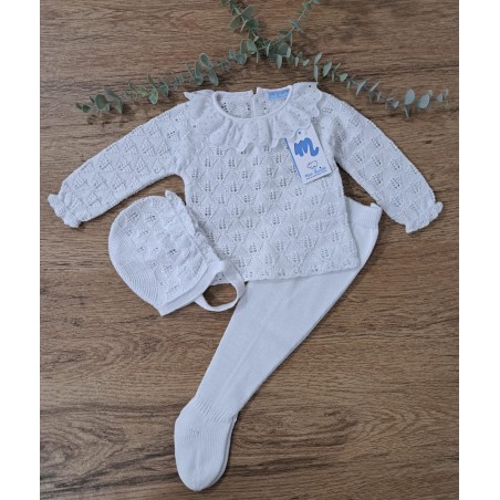 Compuesto por capota, jersey de mangas largas y polainas