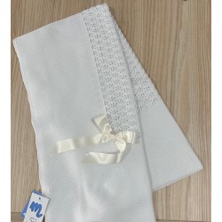 Toquilla de hilo blanca