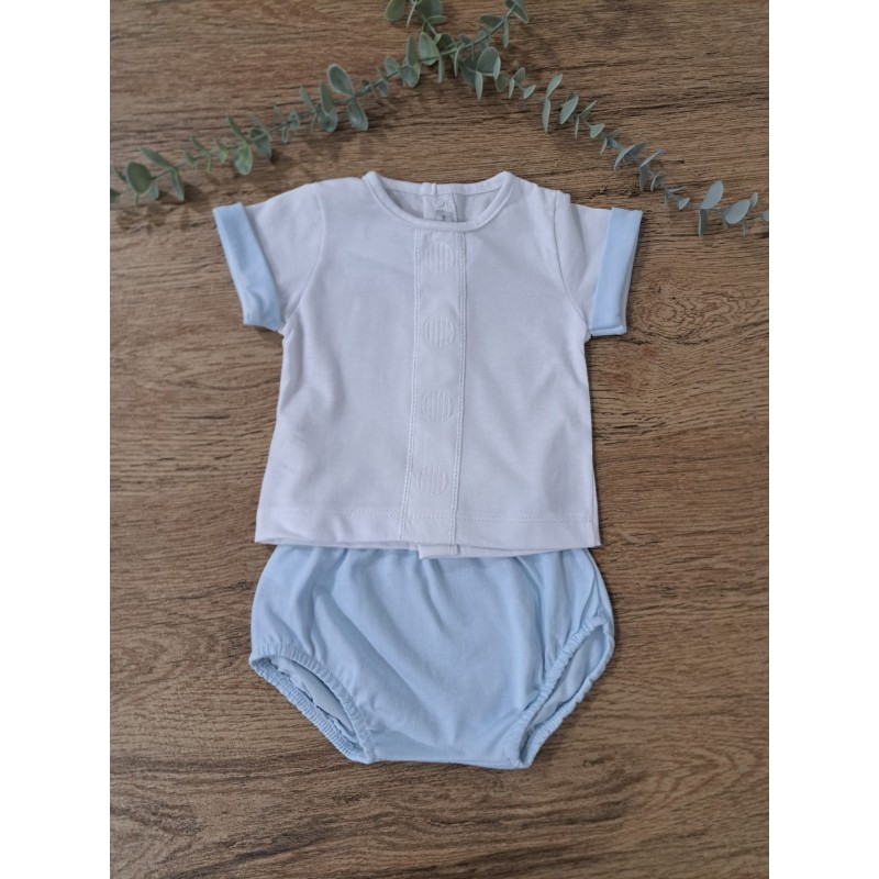 Conjunto pololo calamaro de algodón