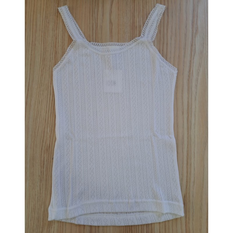 Camiseta interior tirante niña