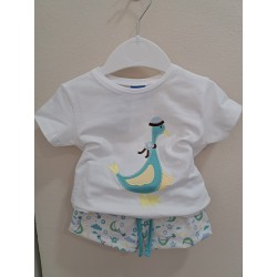 Conjunto baño niño pato gorro