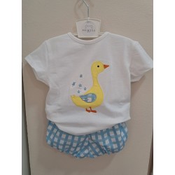 Conjunto Bbo pato pañuelo