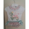 Conjunto baño niña tortuga