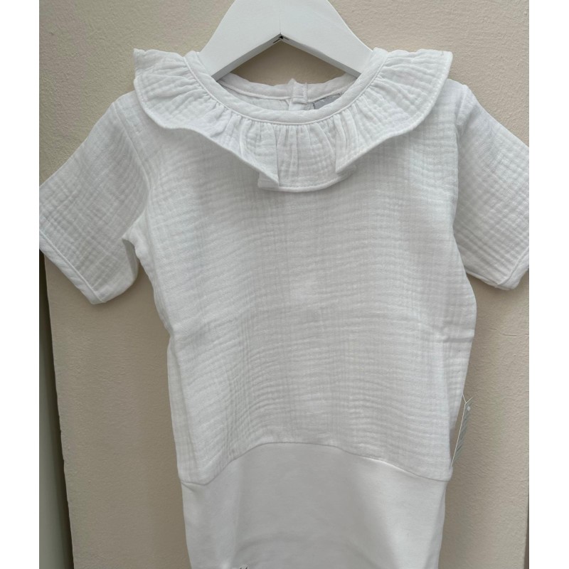 Body bambula mangas cortas babidu
