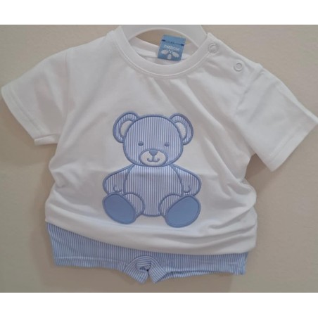 Boxer y camiseta bebe fam. rayas