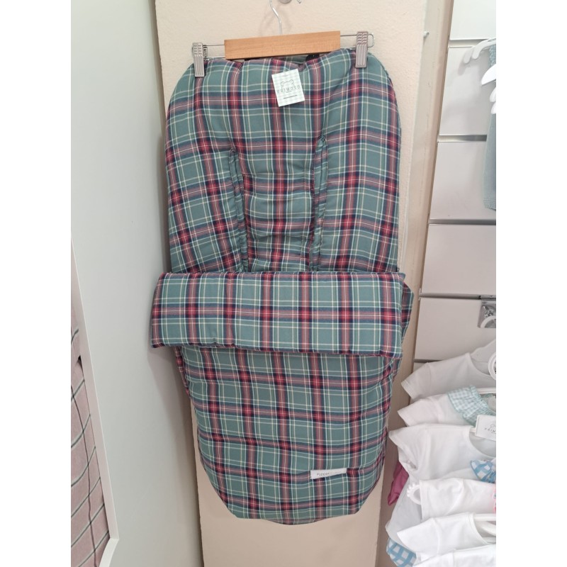 Saco silla glasgow verde cuadros