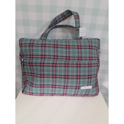 Neceser glasgow verde cuadros