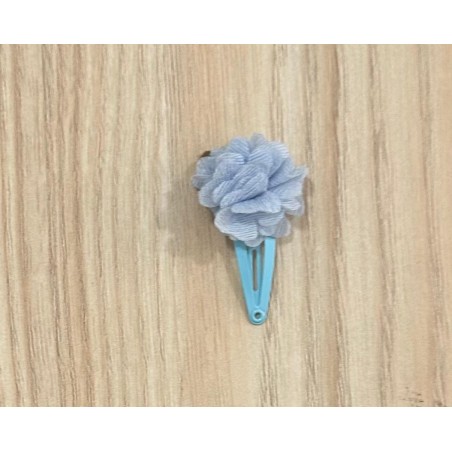 Clip ranita con flor pequeña bambula