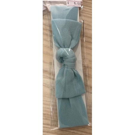 Turbante bebe lazo sencillo anudado