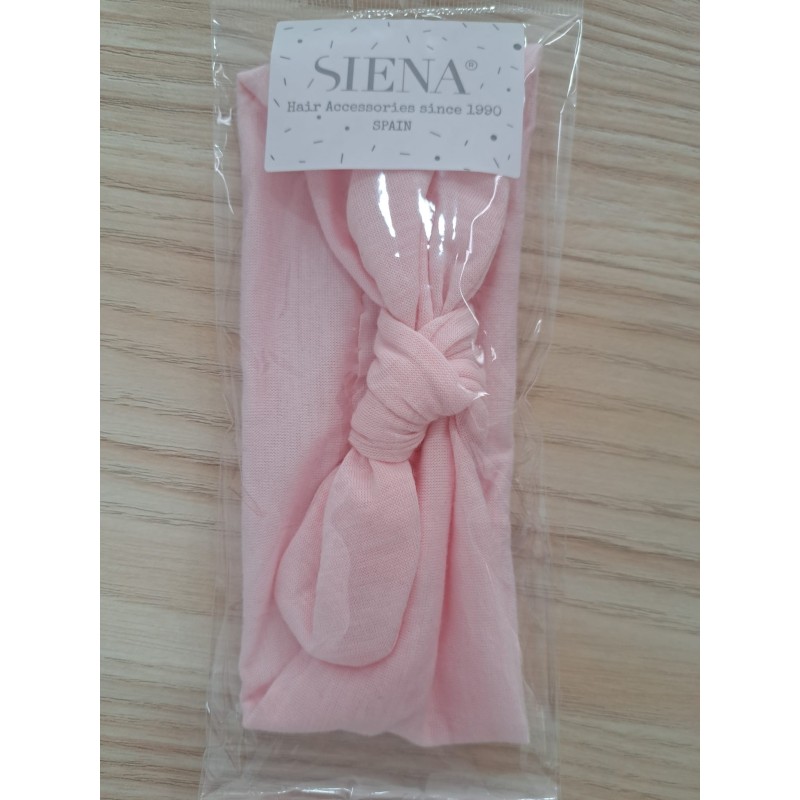 Turbante 0-12 meses con lazo anudado