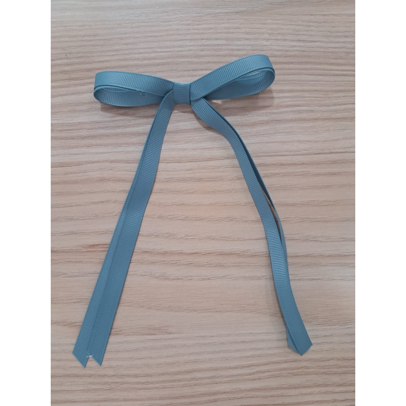 Lazo clip pico pato grosgrain largas